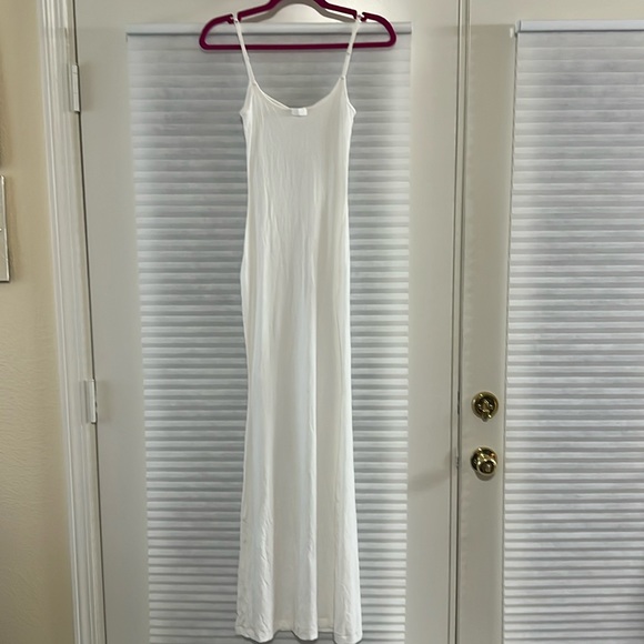 SKIMS Dresses & Skirts - SKIMS White Maxi Slip Dress